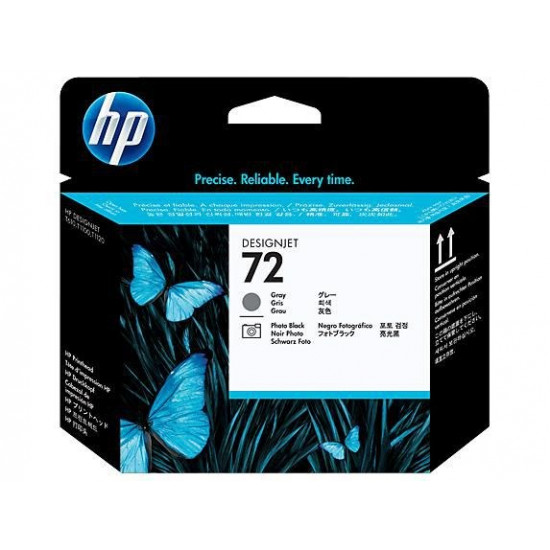 HP 72-Druckkopf Fotoschwarz und Grau ink cartridge 1 pc(s) Grey, Photo black