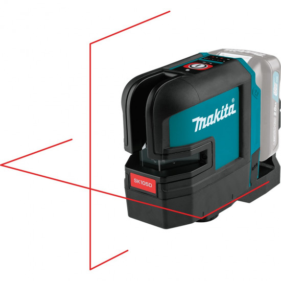 MAKITA CROSS LINE LASER 12V SK105DZ RED BEAM