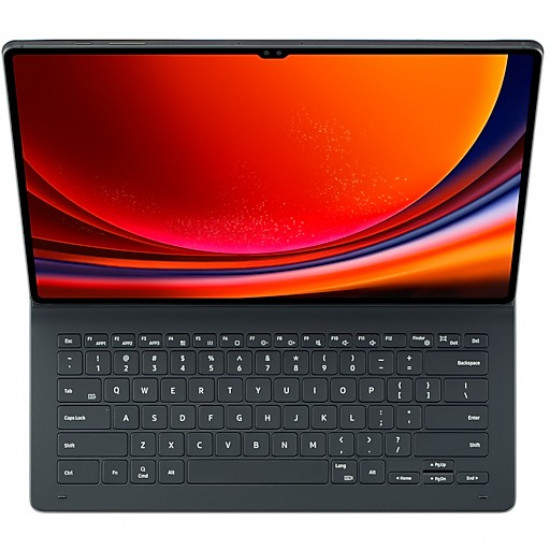 Book Cover Keyboard Slim Galaxy Tab S9 Ultra black