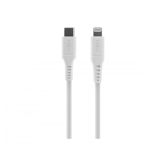 Fixed | Liquid Silicone Cable USB-C/Lightning, 2 m | FIXDLS-CL2-WH