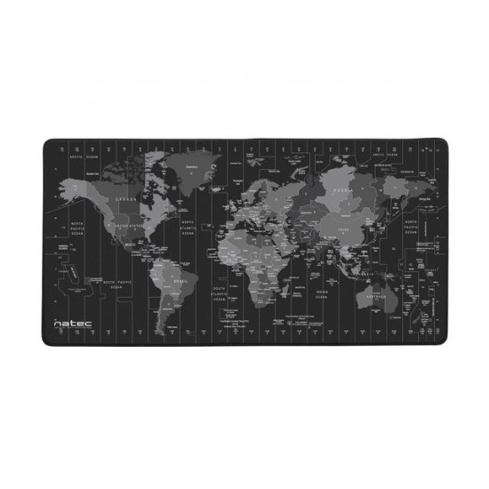 Natec mouse pad time zone maps maxi npo-1119