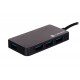 NATEC Hub USB 3.0 Moth (4 ports, black)