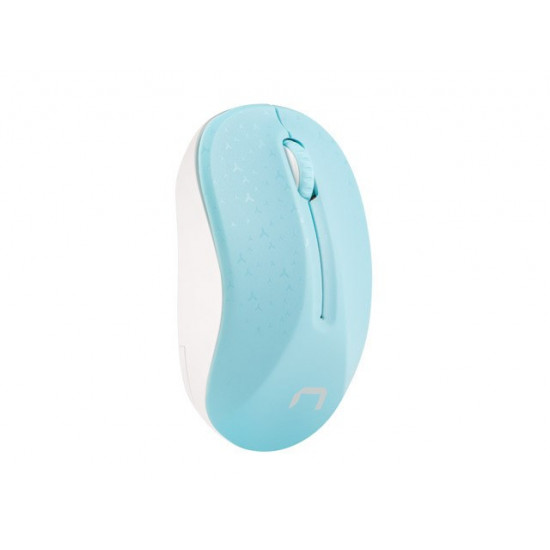 Natec Wireless Mouse Toucan Blue and White 1600DPI