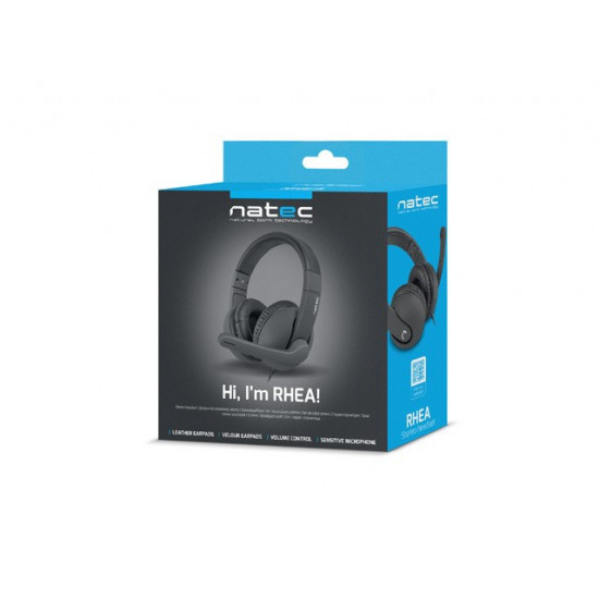 Natec Genesis Rhea Headset Head-band Black