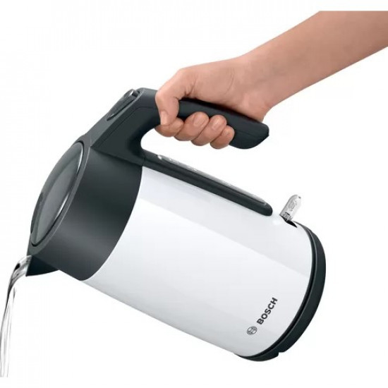 Bosch Wasserkocher TWK7L461 1,7 l Weiß/Anthrazit