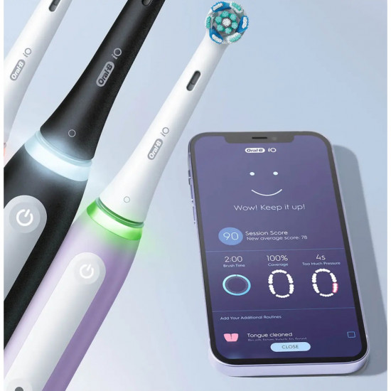 Oral-B iO Series 4 Duo Matt Black/Quite White