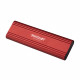 External Portable SSD PATRIOT MEMORY Transporter Lite 512 GB USB3.2 Type-C 1000 MB/S (PTPL512GPEC) Red