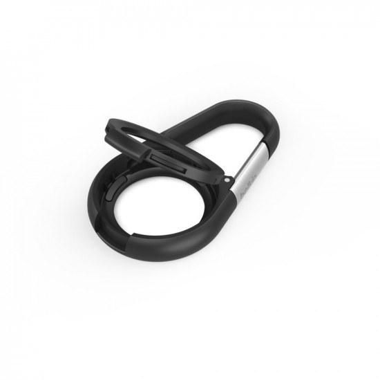 Belkin Secure Holder mit Karabiner für Apple AirTag, schwarz