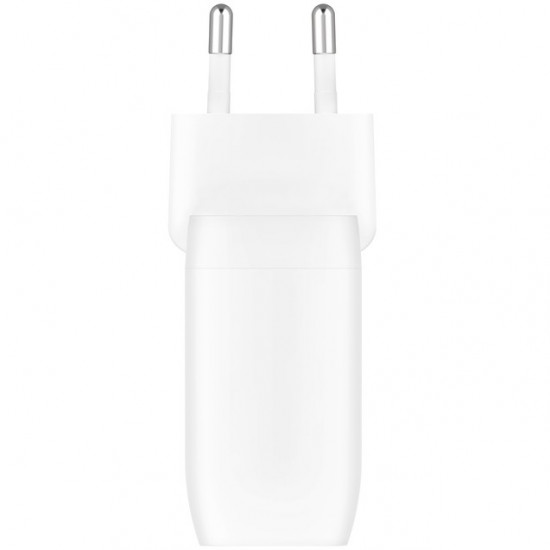 Belkin 60W Dual USB-C Ladegerät mit Power Deliver, weiss