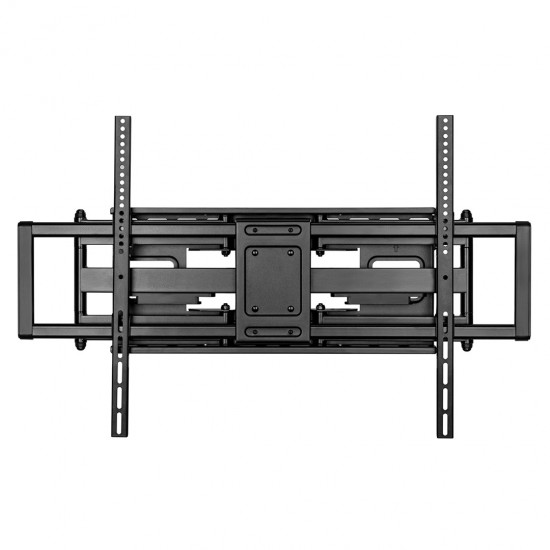 Maclean MC-482 TV Wall Mount Bracket for 60-120 Flat & Curved TVs up to 120kg Max. VESA 900x600 Swivel, Tilt and Rotate, Universal TV Mount TV Bracket