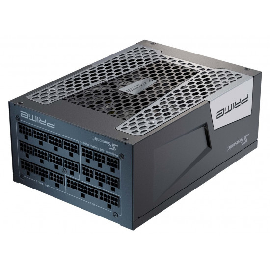 Seasonic Prime TX-1600, 80 PLUS Titanium Power Supply, modular, ATX 3.0, PCIe 5.0 - 1600 Watt