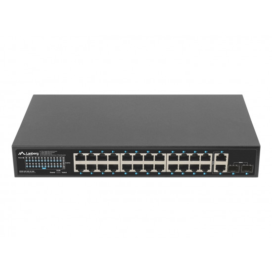 Lanberg RSGE-24P-2GE-2S-360 network switch Unmanaged