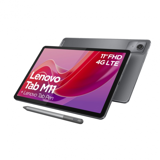 Lenovo Tab M11 4G Mediatek LTE 128 GB 27.9 cm (11) 4 GB Wi-Fi 5 (802.11ac) Android 13 Grey