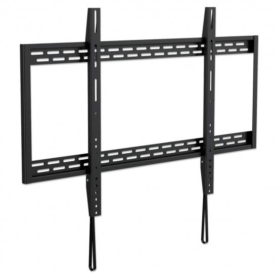 Manhattan TV & Monitor Mount, Wall, Fixed, 1 screen, Screen Sizes: 60-100, Black, VESA 200x200 to 900x600mm, Max 100kg, LFD, Lifetime Warranty