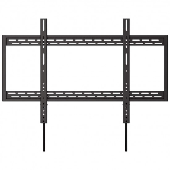 Manhattan TV & Monitor Mount, Wall, Fixed, 1 screen, Screen Sizes: 60-100, Black, VESA 200x200 to 900x600mm, Max 100kg, LFD, Lifetime Warranty