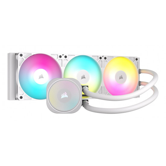 Corsair NAUTILUS 360 RS ARGB Liquid Processor All-in-one liquid cooler White 1 pc(s)