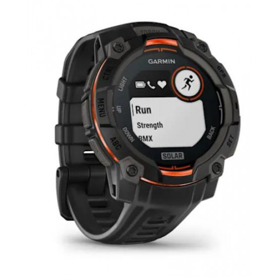 SMARTWATCH INSTINCT 3 SOLAR/BLACK/BLK 010-02934-00 GARMIN