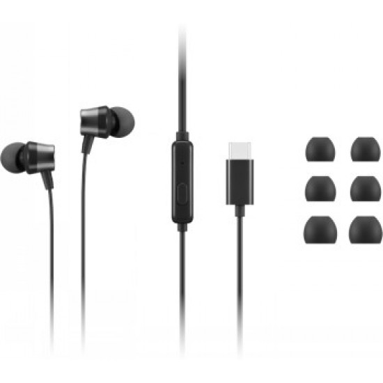 LENOVO USB-C WIRED IN-EAR HEADPHONES