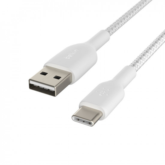 Belkin CAB002BT3MWH USB cable 3 m USB A USB C White