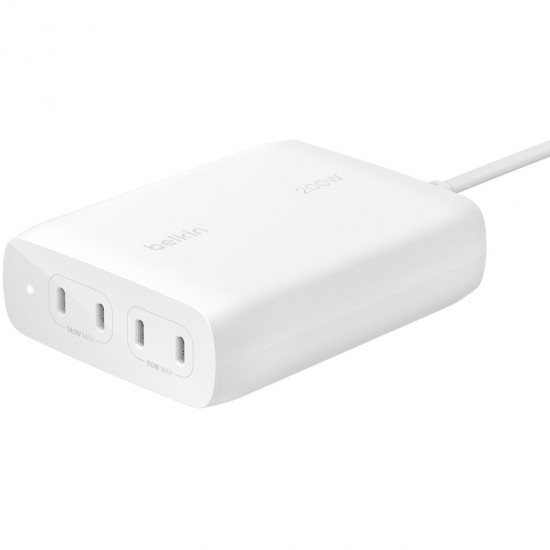 Belkin WCH010VFWH mobile device charger White Indoor