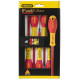 Stanley FATMAX 6 piece Insulated Slotted Phillips set