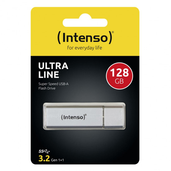 Intenso Ultra Line USB flash drive 128 GB USB Type-A 3.2 Gen 1 (3.1 Gen 1) Silver