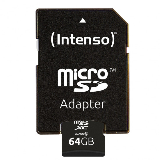 Intenso 64GB MicroSDHC MicroSDXC Class 10