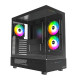 Montech XR Midi-Tower, Tempered Glass - black