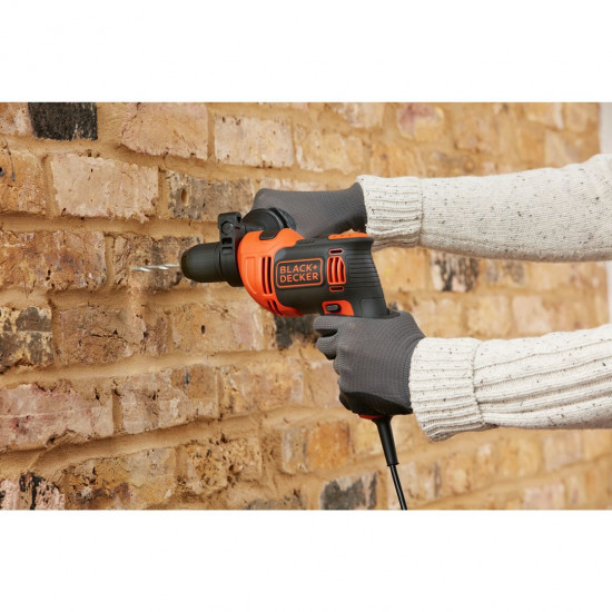 Black & Decker BEH710-QS drill 2800 RPM Black, Orange