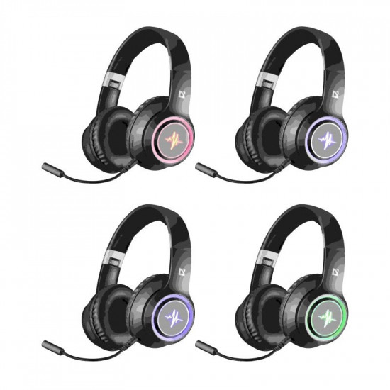 HEADPHONES DEFENDER BLUETOOTH FREEMOTION B571 BLACK LED