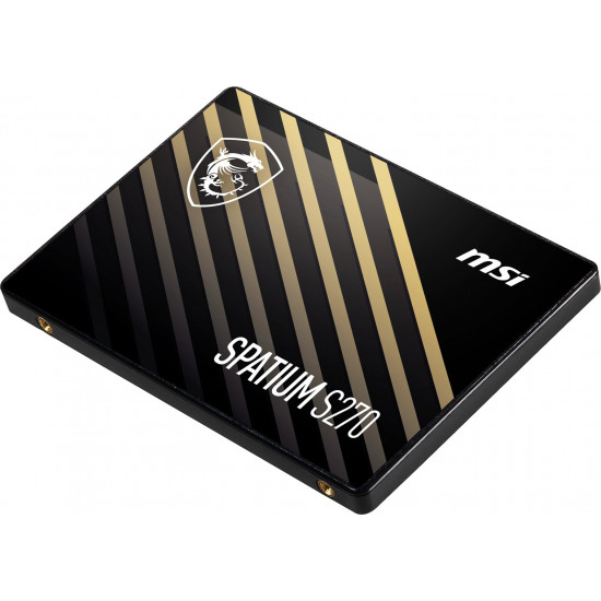 MSI SPATIUM S270 SATA 2.5 480GB internal solid state drive 2.5 Serial ATA III 3D NAND