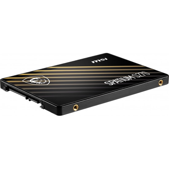 MSI SPATIUM S270 SATA 2.5 480GB internal solid state drive 2.5 Serial ATA III 3D NAND