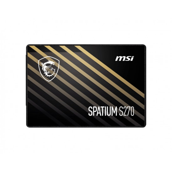 MSI SPATIUM S270 SATA 2.5 960GB internal solid state drive 2.5 Serial ATA III 3D NAND