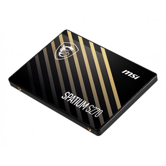 MSI SPATIUM S270 SATA 2.5 960GB internal solid state drive 2.5 Serial ATA III 3D NAND