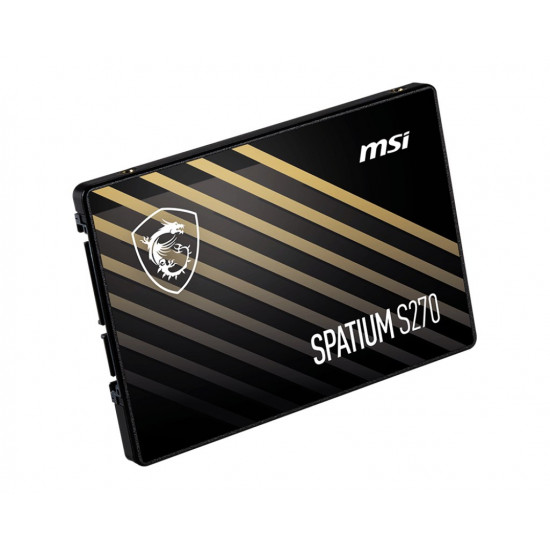 MSI SPATIUM S270 SATA 2.5 960GB internal solid state drive 2.5 Serial ATA III 3D NAND