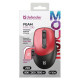 MOUSE DEFENDER FEAM MM-296 RF SILENT RED