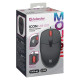 MOUSE DEFENDER ICON MB-057 OPTICAL 1000dpi 3P BLACK SILENT CLICK