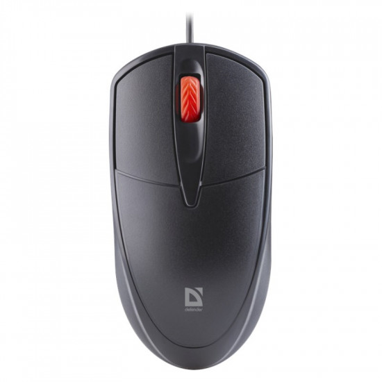 MOUSE DEFENDER ICON MB-057 OPTICAL 1000dpi 3P BLACK SILENT CLICK