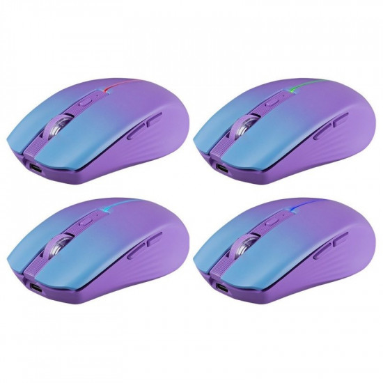 MOUSE DEFENDER MYSTERY MM-301 RF+BT PURPLE 1600dpi 6P