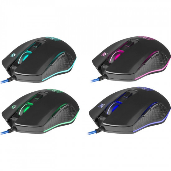 MOUSE DEFENDER GM-927 SLEIPNIR OPTIC 12800dpi 6P