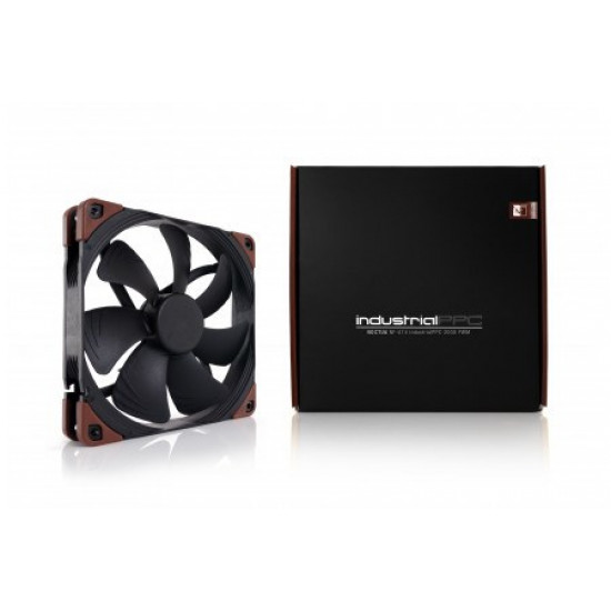 Noctua NF-A14-Industrial PPC-2000 PWM Computer case Fan 14 cm Black, Brown 1 pc(s)