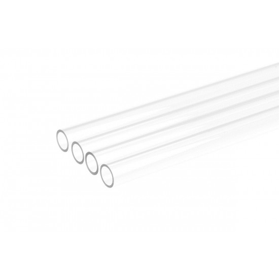 Alphacool Ice Tube 13/10mm Hard-Tube Acrylic (PMMA) - clear, 80cm (set of 4)