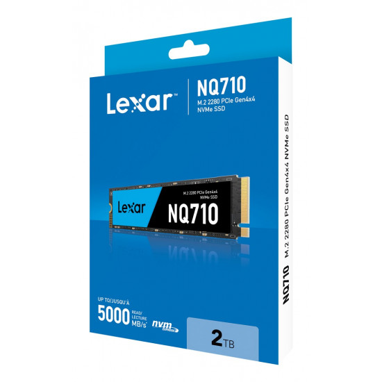 Lexar NQ710 2 TB M.2 PCI Express 4.0 NVMe 3D NAND