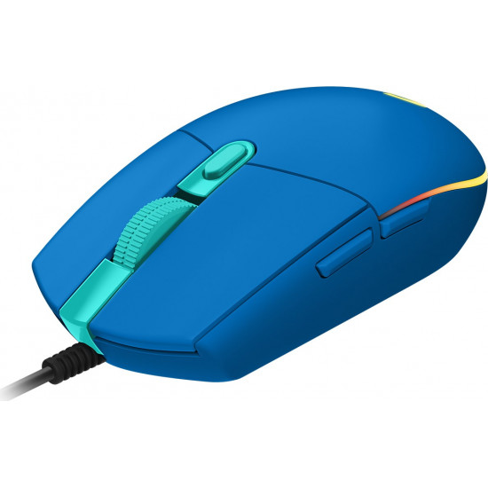 Logitech G G203 LIGHTSYNC mouse Office Ambidextrous USB Type-A 8000 DPI