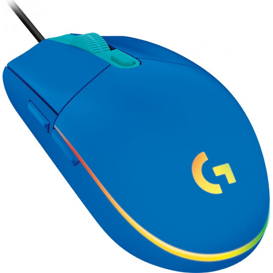 Logitech G G203 LIGHTSYNC mouse Office Ambidextrous USB Type-A 8000 DPI