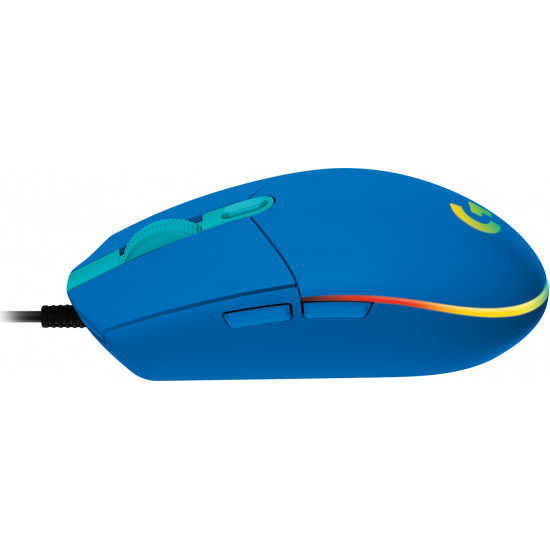 Logitech G G203 LIGHTSYNC mouse Office Ambidextrous USB Type-A 8000 DPI