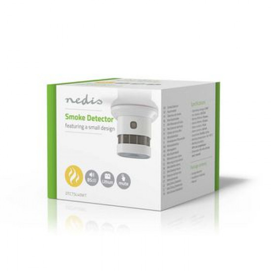 Nedis DTCTSL40WT smoke detector Optical detector Wired