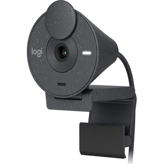 Logitech Brio 300 webcam 2 MP 1920 x 1080 pixels USB-C Graphite