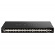 D-Link 48 x 10/100/1000BASE-T Ports, 2 x 10GBASE-T Ports and 2 x 10G SFP+ Ports Smart Managed Switch