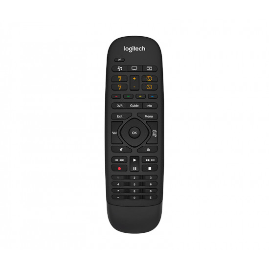 Logitech Harmony® Companion remote control IR Wireless/Wi-Fi Audio, DVR, Game console, Home cinema system, PC, Smartphone, TV, Tablet Press buttons